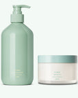 WASH & BODY BUTTER SET: Nº Green